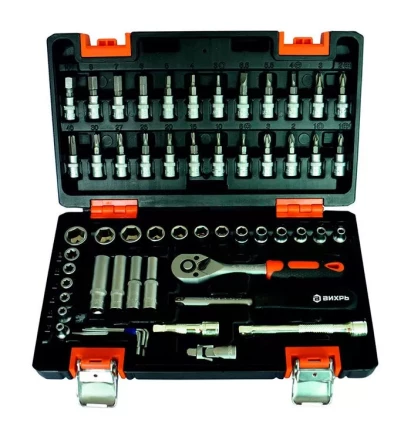 Набор инструментов Вихрь 1/4&quot; 57 предм кейс купить в Ханты-Мансийске