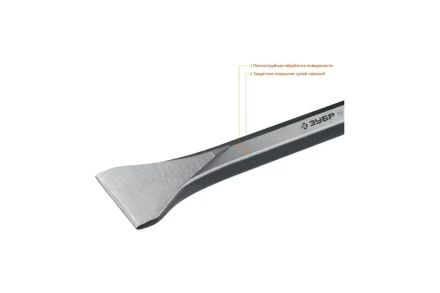 ЗУБР БУРАН, 80 х 400 мм, HEX 28, лопаточное зубило (29380-80-400) купить в Ханты-Мансийске