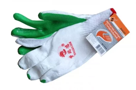 Перчатки строительные Кирпич Энкор 1/10 63206 купить в Ханты-Мансийске