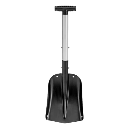 Лопата автомобильная, алюминиевая, 212х280х650-815 мм, телескопический черенок // Denzel 61726 купить в Ханты-Мансийске