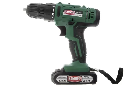 Дрель аккумуляторная HAMMER ACD18BS купить в Ханты-Мансийске