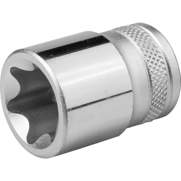 Торцовая головка KRAFTOOL "INDUSTRIE QUALITAT", Cr-V, внешний TORX, хромосатинированная, 1/2", Е 24 27810-24_z01 купить в Ханты-Мансийске