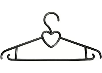 Вешалка пластиковая для верхней одежды 41 см цветная сердечко ELFE 92932 купить в Ханты-Мансийске