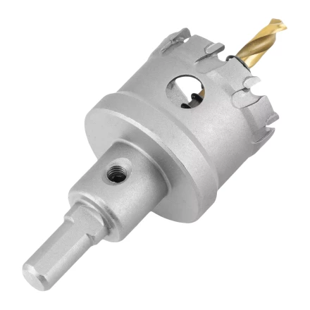 Коронка по металлу твердосплавная, 41 мм Denzel 724013 купить в Ханты-Мансийске