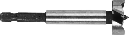 ЗУБР &quot;ЭКСПЕРТ&quot;. Сверло Форстнера по дереву, шестигранный хвостовик 1/4&quot;, 22мм 29993-22 купить в Ханты-Мансийске