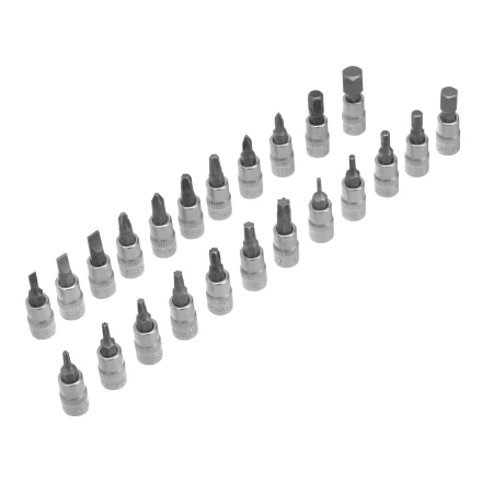 Набор инструментов Сибртех 13399, 1/4&quot;, пластиковый кейс 56 предметов купить в Ханты-Мансийске