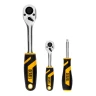 Набор инструментов Denzel 15814, 1/2", 1/4", CrV, S2, пластиковый кейс, 109 предметов купить в Ханты-Мансийске