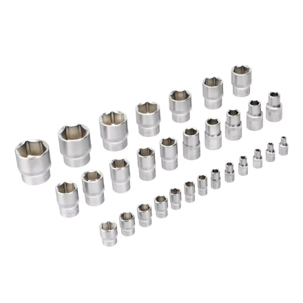 Набор инструментов Denzel 15814, 1/2&quot;, 1/4&quot;, CrV, S2, пластиковый кейс, 109 предметов купить в Ханты-Мансийске