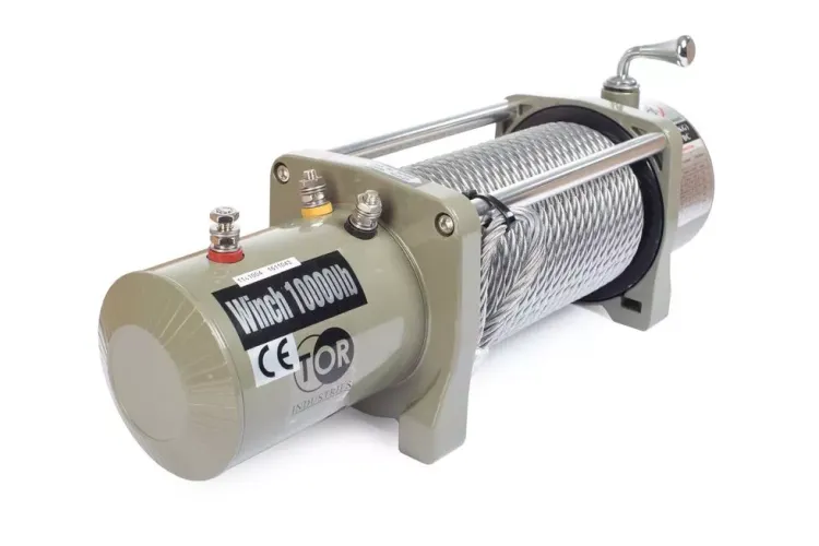 Лебедка автомобильная TOR ЛА S10000 г/п 4536 кг 28 м 12V 1141004 купить в Ханты-Мансийске