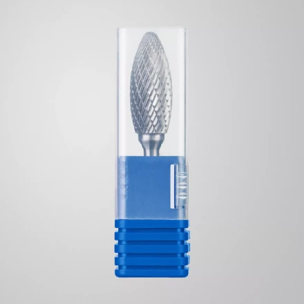 Зубр Твердосплавная борфреза H - пламя, 16 х 36 мм, радиус 2.5 мм (28807-16-36) купить в Ханты-Мансийске