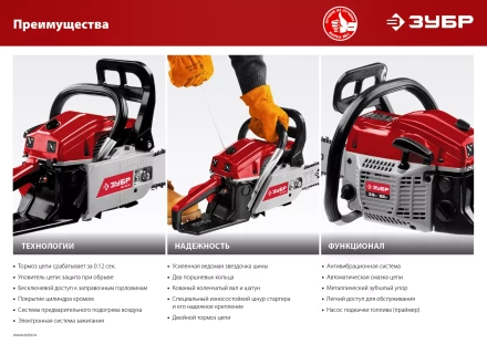 Бензопила ПБЦ-М40-40 серия МАСТЕР купить в Ханты-Мансийске