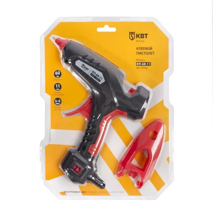 Пистолет клеевой КВТ КП-60-11 60 Вт, стержня 11 мм (87966) купить в Ханты-Мансийске