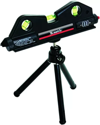 Уровень лазерный 170 мм 150 мм штатив 3 глазка  MATRIX 35020 купить в Ханты-Мансийске