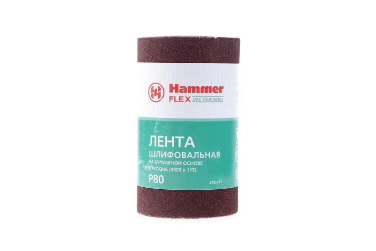 Лента шлифовальная в рулоне HAMMER Flex  216-012 купить в Ханты-Мансийске