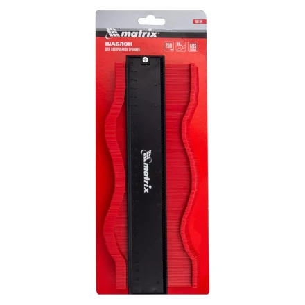 Шаблон для копирования профиля 25 см, пластиковый Matrix 88104 купить в Ханты-Мансийске