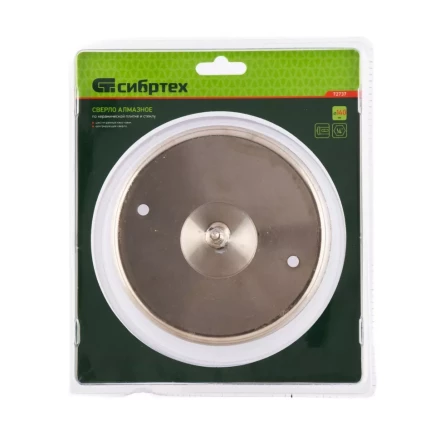 Сверло по керамической плитке и стеклу Сибртех 72737, 140 х 55 мм, шестигранный хвостовик, с центрующим сверлом купить в Ханты-Мансийске