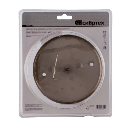 Сверло по керамической плитке и стеклу Сибртех 72737, 140 х 55 мм, шестигранный хвостовик, с центрующим сверлом купить в Ханты-Мансийске