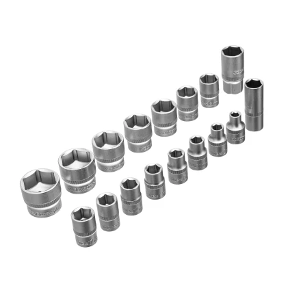 Набор инструментов Сибртех 13393, 1/2&quot;, пластиковый кейс, 32 предмета купить в Ханты-Мансийске