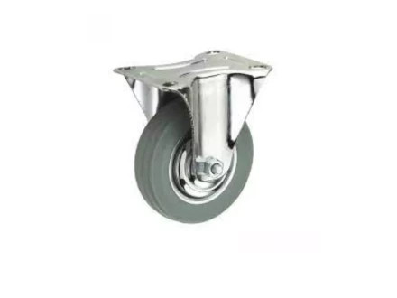 Колесо неповоротное серая резина FC 54 f 125 мм 1027208 купить в Ханты-Мансийске