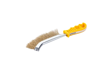 Щетка латунная BS пласт ручка Кратон 2 16 01 001 купить в Ханты-Мансийске