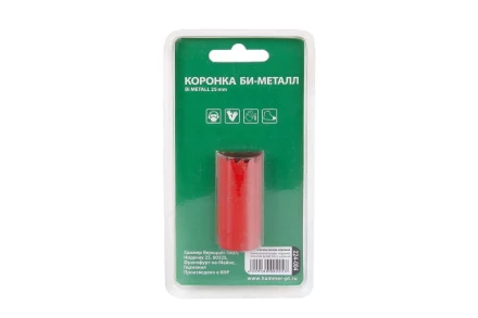 Коронка биметаллическая HAMMER Ф25х38мм 5/8" BiMETALL (224-004) купить в Ханты-Мансийске