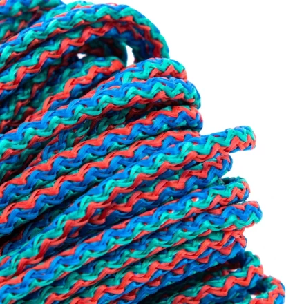 Шнур бельевой полипропиленовый с сердечником, 5 мм L 25 м, цветной, Home Palisad 937145 купить в Ханты-Мансийске