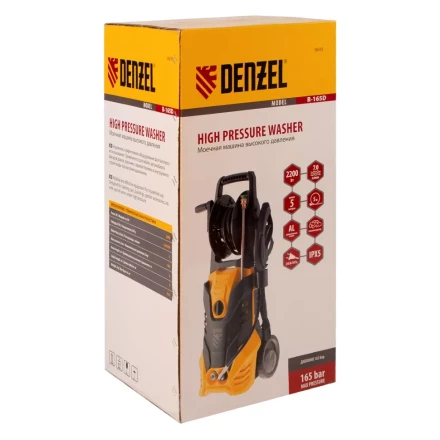 Минимойка-мойка высокого давления DENZEL R-165D с барабаном 58235 купить в Ханты-Мансийске