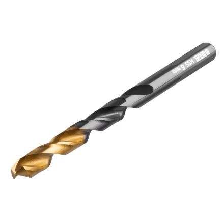 Набор сверл по металлу, 1-10 мм, HSS-Tin, Golden Tip, 19 шт Denzel 72321 купить в Ханты-Мансийске