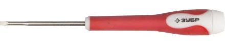 Отвертка ЗУБР &quot;МАСТЕР&quot; для точных работ, Сr-V, SL 2,5 х 50мм 25641-2.5 купить в Ханты-Мансийске
