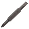 Отвертка комбинированная Denzel, SL3/16"-PH1, SL1/4"-PH2, 3-х компонентная рукоятка, 7713381 купить в Ханты-Мансийске