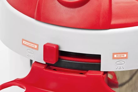 Пылесос ЗУБР сухая и влажная уборка, нержавеющая сталь, усиленное основание, розетка до 2000Вт, 30л, 1400Вт ЗППУ-1400-30 купить в Ханты-Мансийске