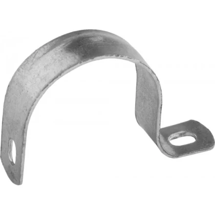 Скобы СВЕТОЗАР металлические D31мм, однолапковые, для крепления металлорукава d=25мм, 50шт 60211-25-50 купить в Ханты-Мансийске