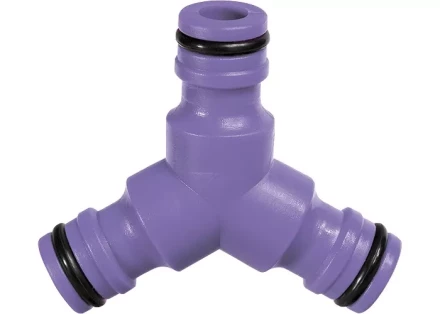 Тройник для разветвления или соединения штуцерный пластмассовый PALISAD 66468 купить в Ханты-Мансийске