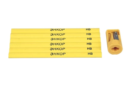 Набор карандашей 6 шт+ точилка Энкор 3684 купить в Ханты-Мансийске