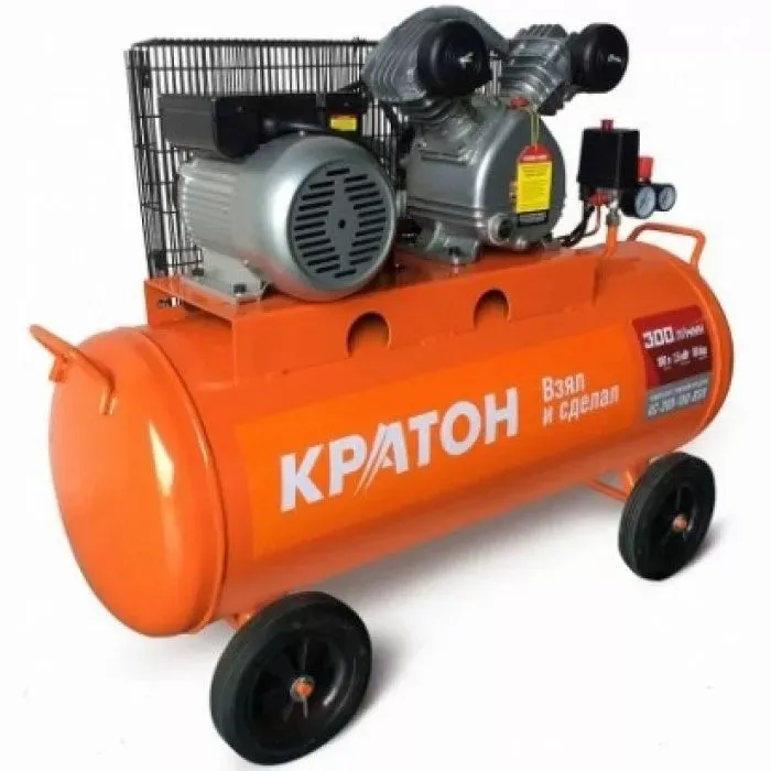 Компрессор масляный поршневой ременной Кратон AC-300-100-BDV 3 01 01 039 купить в Ханты-Мансийске