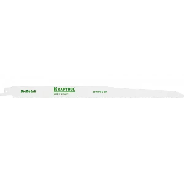 Полотно KRAFTOOL "INDUSTRIE QUALITAT", S1222VF, для эл/ножовки, Bi-Metall, по металлу, дереву, шаг 1,8-2,5мм, 280мм 159705-U-28 купить в Ханты-Мансийске