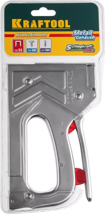 Стальной рессорный степлер 53(6-16мм)/300/500, KRAFTOOL 3180 купить в Ханты-Мансийске
