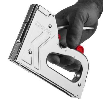 Стальной рессорный степлер 53(6-16мм)/300/500, KRAFTOOL 3180 купить в Ханты-Мансийске