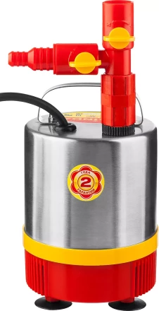 Насос GRINDA фонтанный д/чистой воды, нерж. сталь, 3 насадки, пропуск. способ. 1750 л/ч, высота подачи воды 2,3 м, 50 Вт GFPP-29-2.3 купить в Ханты-Мансийске