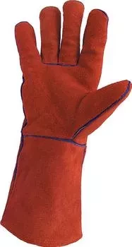 Краги сварщика спилковые пятипалые Трек купить в Ханты-Мансийске