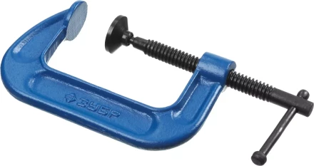 Струбцина  ЗУБР &quot;ПРОФЕССИОНАЛ&quot; тип &quot;G&quot;, корпус - ковкий чугун, 75мм 32245-075_z01 купить в Ханты-Мансийске