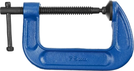 Струбцина  ЗУБР &quot;ПРОФЕССИОНАЛ&quot; тип &quot;G&quot;, корпус - ковкий чугун, 75мм 32245-075_z01 купить в Ханты-Мансийске