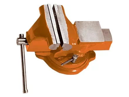 Тиски слесарные 100 мм поворотные с наковальней  SPARTA 186235 купить в Ханты-Мансийске