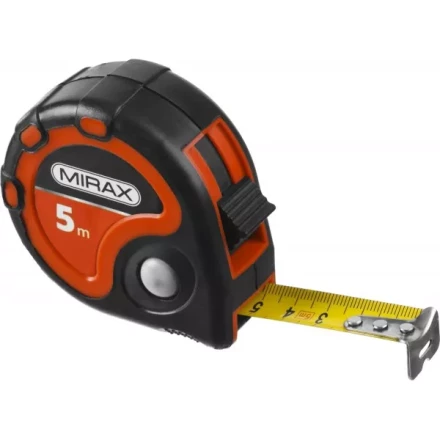 Рулетка MIRAX, 3 стопора, двухкомпонентный пластиковый корпус, 5мх25мм 34013-05-25 купить в Ханты-Мансийске