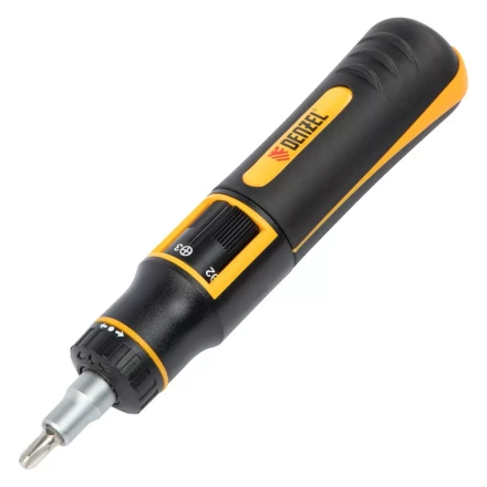 Отвертка реверсивная с револьверным механизмом Denzel 7711601, 11 шт, сталь S2 купить в Ханты-Мансийске