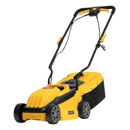 Газонокосилка электрическая GMC-1200, шир.,32см, 1200 Вт, 3 уров., травосб. 30 л// Denzel купить в Ханты-Мансийске