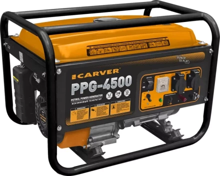 Генератор бензиновый CARVER PPG- 4500 LT-177F купить в Ханты-Мансийске