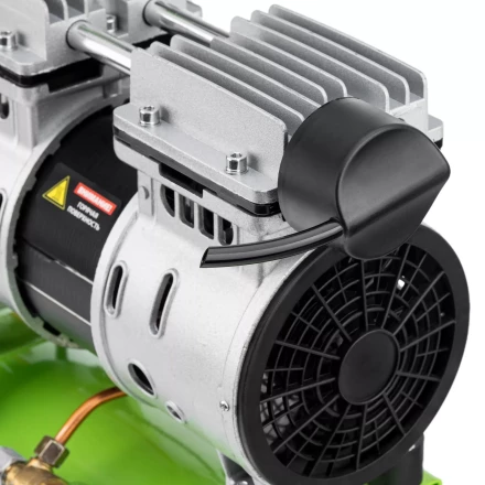 Компрессор безмаслянный малошумный Сибртех МБ 750/10,750 Вт, 10 л, 150 л/мин 58001 купить в Ханты-Мансийске