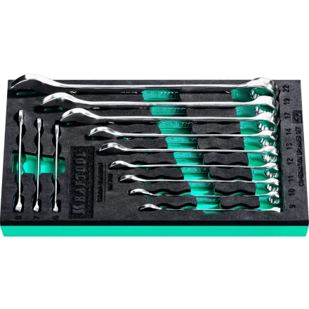 Наборы ключей комбинированных KRAFTOOL, Cr-V, DIN 3110, в EVA-ложементе 27079-H12E купить в Ханты-Мансийске