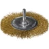 DEXX. Щетка дисковая для дрели, витая стальная латунированная проволока 0,3мм, 100мм 35110-100 купить в Ханты-Мансийске